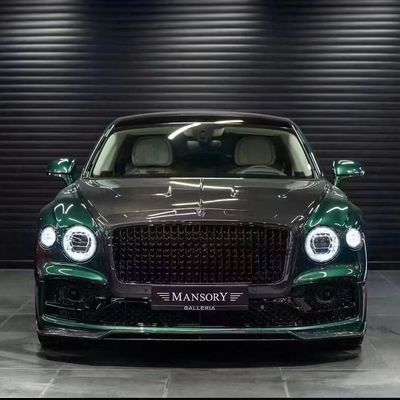 Bentley Flying Spur Karbon lif gövde Kiti Flying Spur yükseltmeleri MANSORY tarzı ön dudak difüzörü Spoiler kaputu gövde kiti