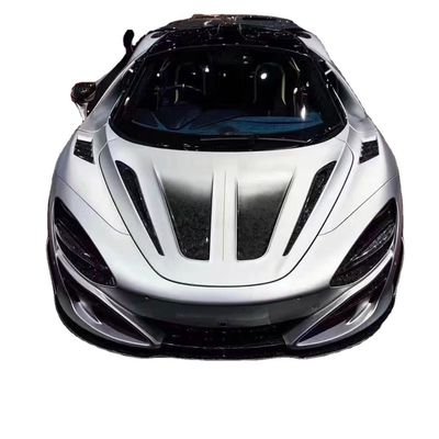 McLaren 720'ler için Kuru Karbon Fiber Bodies Kit 720'ler Geliştirilmiş MSY tarzı Karbon Fiber Ön ve Arka Tampon Spoiler Widebody Kit