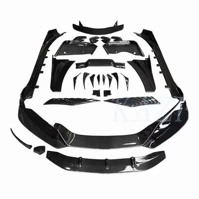 BMW I8 Karbon Fiber Body Kit için I8 Karbon Fiber Front Lip Diffuser Spoiler Side Skirt