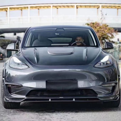 Yeni Ürün Model Y Karbon Fiber Body Kit Model Y Ön Kürek Arka Diffuser Spoiler Kapak