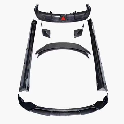Karbon Fiber Tesla Model 3 Body Kit Yeni Tamir Tesla Yan Eteği Ön Dudak Difüzörü