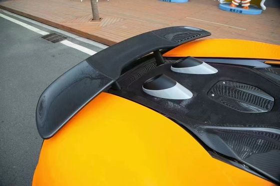 McLaren 540c 570s 570gt Karbon Fiber Body Kit 540c 570s 570gt 600LT stili ön ve arka tampon spoiler kaputu