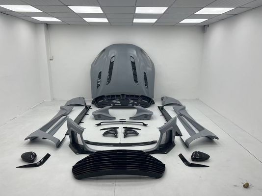 Aston Martin DB11 Karbon Fiber Body Kit DB11 Mansory tarzı ön ve arka tampon yan etek koruyucu kaptan spoiler