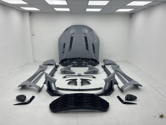 Aston Martin DB11 Karbon Fiber Body Kit DB11 Mansory tarzı ön ve arka tampon yan etek koruyucu kaptan spoiler