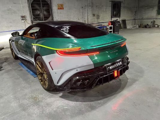 Aston Martin DB11 Karbon Fiber Body Kit DB11 Mansory tarzı ön ve arka tampon yan etek koruyucu kaptan spoiler