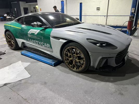 Aston Martin DB11 Karbon Fiber Body Kit DB11 Mansory tarzı ön ve arka tampon yan etek koruyucu kaptan spoiler