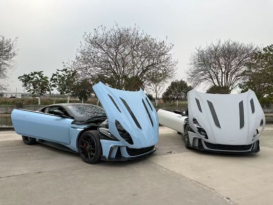 Aston Martin DB11 Karbon Fiber Body Kit DB11 Mansory tarzı ön ve arka tampon yan etek koruyucu kaptan spoiler