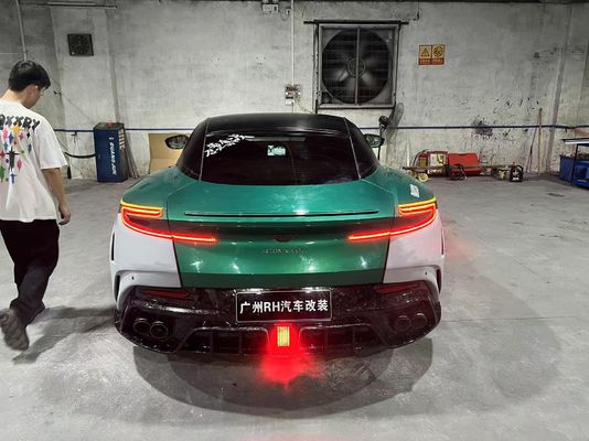 Aston Martin DB11 Karbon Fiber Body Kit DB11 Mansory tarzı ön ve arka tampon yan etek koruyucu kaptan spoiler