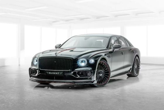 Bentley Flying Spur Karbon lif gövde Kiti Flying Spur yükseltmeleri MANSORY tarzı ön dudak difüzörü Spoiler kaputu gövde kiti