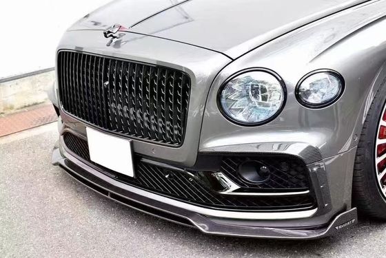 Bentley Flying Spur Karbon lif gövde Kiti Flying Spur yükseltmeleri MANSORY tarzı ön dudak difüzörü Spoiler kaputu gövde kiti
