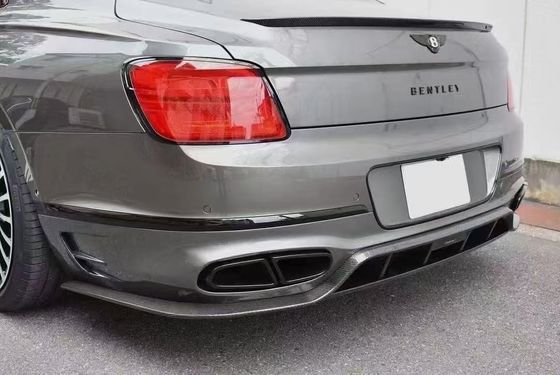 Bentley Flying Spur Karbon lif gövde Kiti Flying Spur yükseltmeleri MANSORY tarzı ön dudak difüzörü Spoiler kaputu gövde kiti