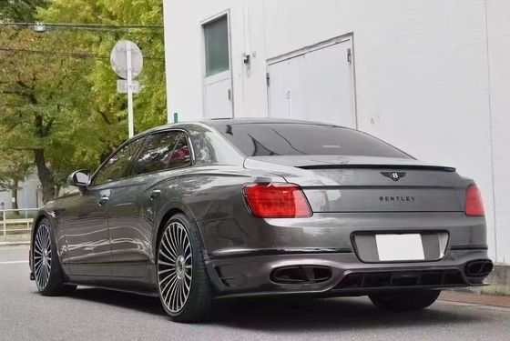 Bentley Flying Spur Karbon lif gövde Kiti Flying Spur yükseltmeleri MANSORY tarzı ön dudak difüzörü Spoiler kaputu gövde kiti