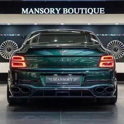 Bentley Flying Spur Karbon lif gövde Kiti Flying Spur yükseltmeleri MANSORY tarzı ön dudak difüzörü Spoiler kaputu gövde kiti