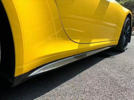 Porsche 992 Karbon fiber gövde Kit 992 GT3 tarzı ön ve arka tampon yan etek spoiler kaputu