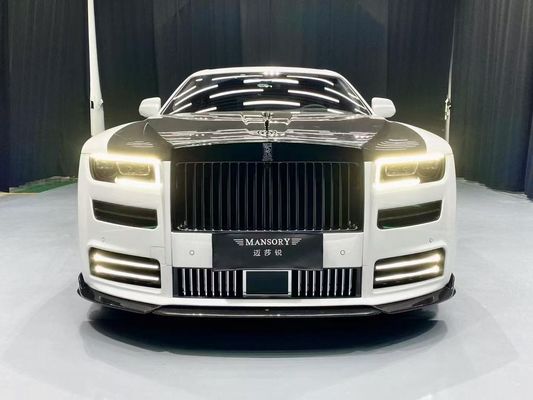 Rolls-Royce Ghost Karbon fiber gövde Kit hayalet mansory tarzı ön ve arka tampon spoilerler kaptan koruyucular