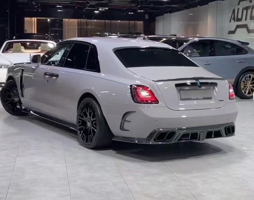 Rolls-Royce Ghost Karbon fiber gövde Kit hayalet mansory tarzı ön ve arka tampon spoilerler kaptan koruyucular