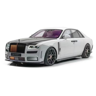 Rolls-Royce Ghost Karbon fiber gövde Kit hayalet mansory tarzı ön ve arka tampon spoilerler kaptan koruyucular