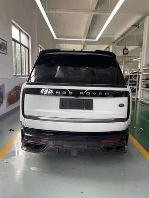 Land Rover Range Rover Karbon fiber Body Kit Range Rover Yükseltilmiş Mansory tarzı ön dudak difüzörü Kaputan spoiler tekerlek kemer kenar eteği