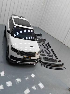 Land Rover Range Rover Karbon fiber Body Kit Range Rover Yükseltilmiş Mansory tarzı ön dudak difüzörü Kaputan spoiler tekerlek kemer kenar eteği