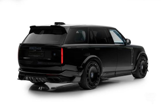 Land Rover Range Rover Karbon fiber Body Kit Range Rover Yükseltilmiş Mansory tarzı ön dudak difüzörü Kaputan spoiler tekerlek kemer kenar eteği