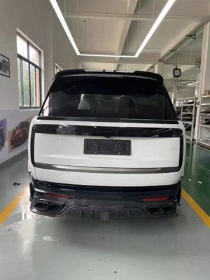 Land Rover Range Rover Karbon fiber Body Kit Range Rover Yükseltilmiş Mansory tarzı ön dudak difüzörü Kaputan spoiler tekerlek kemer kenar eteği