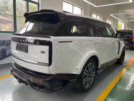 Land Rover Range Rover Karbon fiber Body Kit Range Rover Yükseltilmiş Mansory tarzı ön dudak difüzörü Kaputan spoiler tekerlek kemer kenar eteği