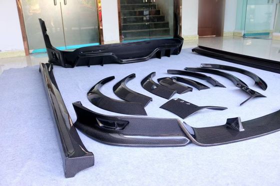 Tesla model X Karbon Fiber Body Kit model X Karbon fiber ön dudak difüzörü Spoiler kapak tekerleği yay geniş vücut kiti