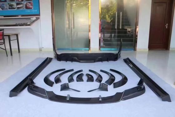 Tesla model X Karbon Fiber Body Kit model X Karbon fiber ön dudak difüzörü Spoiler kapak tekerleği yay geniş vücut kiti