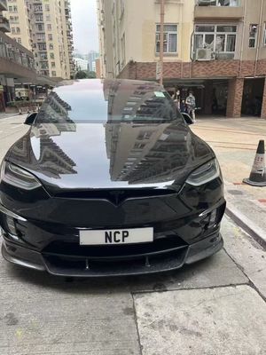 Tesla model X Karbon Fiber Body Kit model X Karbon fiber ön dudak difüzörü Spoiler kapak tekerleği yay geniş vücut kiti