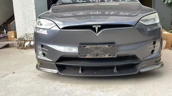 Tesla model X Karbon Fiber Body Kit model X Karbon fiber ön dudak difüzörü Spoiler kapak tekerleği yay geniş vücut kiti