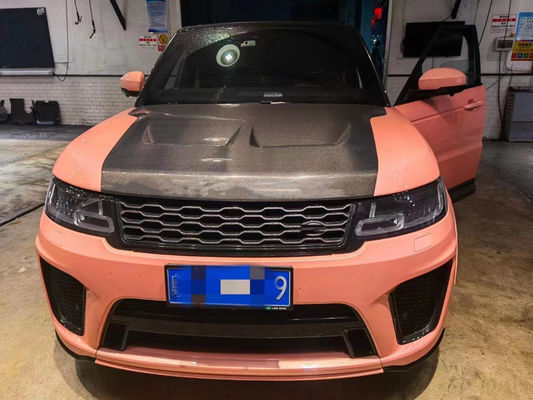 Yeni Ürün Range Rover Sport için Karbon Elyaf Kaputu Range Rover Sport SVR Stil Kaputu için