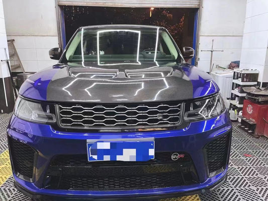Yeni Ürün Range Rover Sport için Karbon Elyaf Kaputu Range Rover Sport SVR Stil Kaputu için