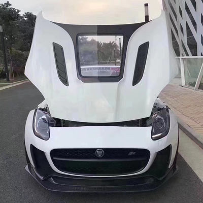 Yüksek Kaliteli Karbon Elyafı F Tipi Karbon Elyafı Jaguar F Tipi IMP Tarzı Geliştirme Kaputu