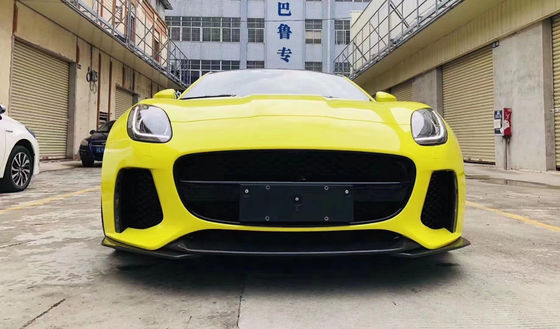 Jaguar F-Typ Body Kit Karbon Fiber ve FPR F-Typ Upgraded SVR Style Front Bumper Body Kit için
