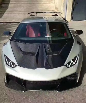 Lamborghini LP580 LP610 EVO Karbon Fiber Hood için LP580 LP610 EVO 1016 Stil Karbon Fiber Hood Motor Kapak