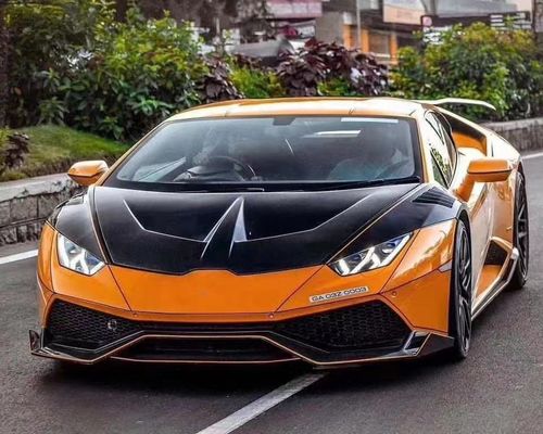 Lamborghini LP580 LP610 EVO Karbon Fiber Hood için LP580 LP610 EVO 1016 Stil Karbon Fiber Hood Motor Kapak