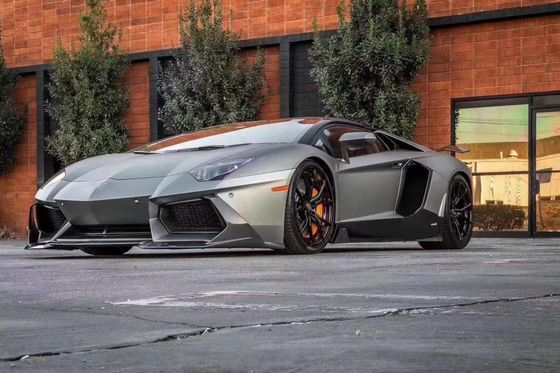 Lamborghini LP700 Karbon Fiber Body Kit LP700 Upgrade VORs Style Karbon Fiber Ön Dudak Diffuser Spoiler