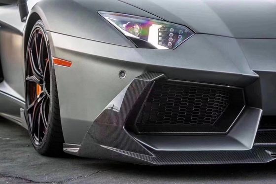 Lamborghini LP700 Karbon Fiber Body Kit LP700 Upgrade VORs Style Karbon Fiber Ön Dudak Diffuser Spoiler