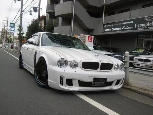 Jaguar XJ8 XJ6 için XJ6 XJ8 Yükseltilmiş Wald tarzı Ön ve Arka Tampon Spoiler Body Kit