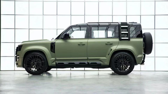 Land Rover Defender Defender için Otomatik Parçalar Vücut Kütesi LUMMA Stil Ön ve Arka Tampon Geniş Vücut Kütesi