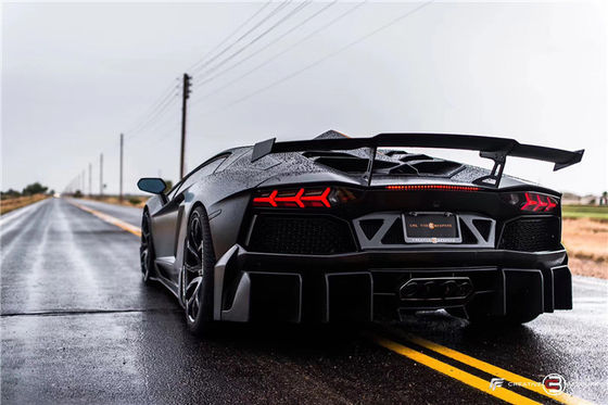 Lamborghini LP700 Karbon Fiber Body Kit LP700 DMC Tarzı Yükseltilmiş Karbon Fiber Ön ve Arka Tampon Body Kit