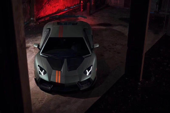Aventador Lp700 LP720 LP750SV için 1016 Stili Karbon Elyaf Kaputu