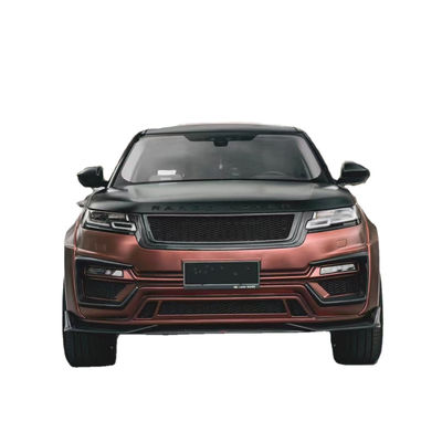 Land Rover için Velar Karbon Fiber Body Kit Velar LM tarzı Ön ve Arka Bump Spoiler Widebody Kit