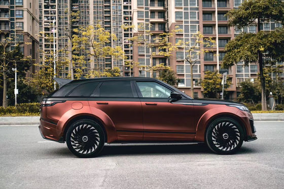 Land Rover için Velar Karbon Fiber Body Kit Velar LM tarzı Ön ve Arka Bump Spoiler Widebody Kit