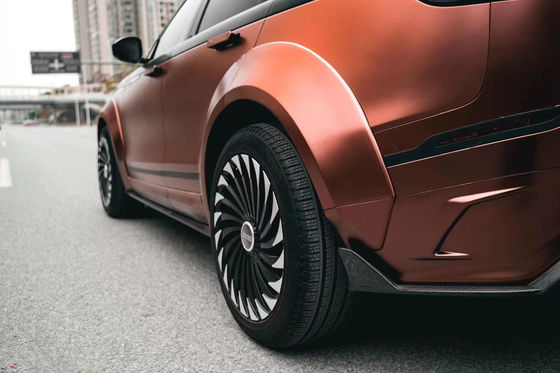 Land Rover için Velar Karbon Fiber Body Kit Velar LM tarzı Ön ve Arka Bump Spoiler Widebody Kit