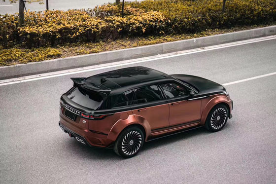 Land Rover için Velar Karbon Fiber Body Kit Velar LM tarzı Ön ve Arka Bump Spoiler Widebody Kit
