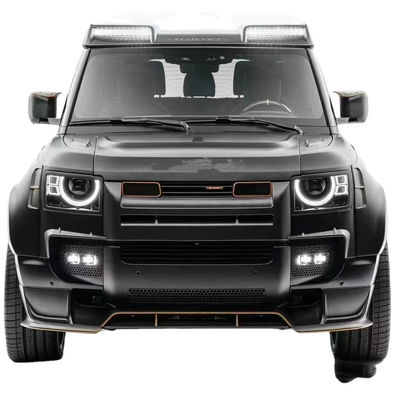 Land Rover Defender için Karbon Fiber Body Kit Defender MSY tarzı Ön Dudak Diffuser Spoiler Karbon Fiber Widebody Kit