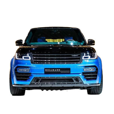 Siyah Range Rover Bodykits 240mm Karbon Fiber geniş vücut kiti 2019-