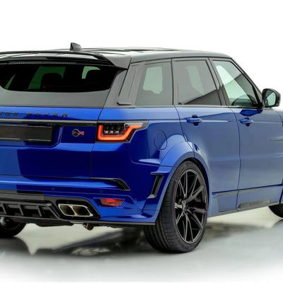 Yer değiştirme Tamir Land Rover Body Kit 2017 - 2019 Spoiler Hood Fiber Resin Front Lip
