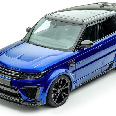 Yer değiştirme Tamir Land Rover Body Kit 2017 - 2019 Spoiler Hood Fiber Resin Front Lip